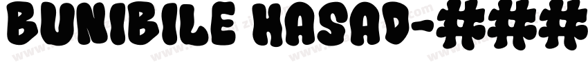 Bunibile Hasad字体转换